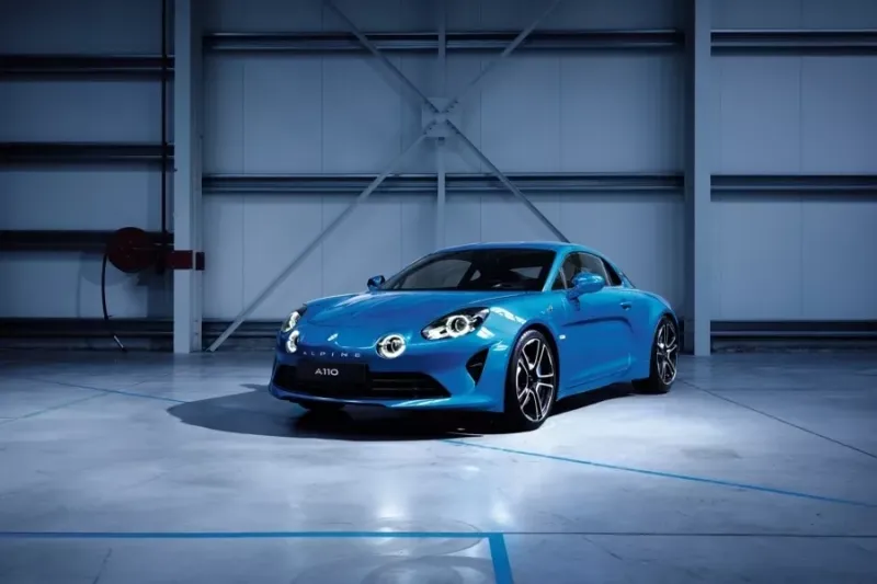 Alpine reveals the first images of its new production car : the new A110 -  Site media global de Alpine