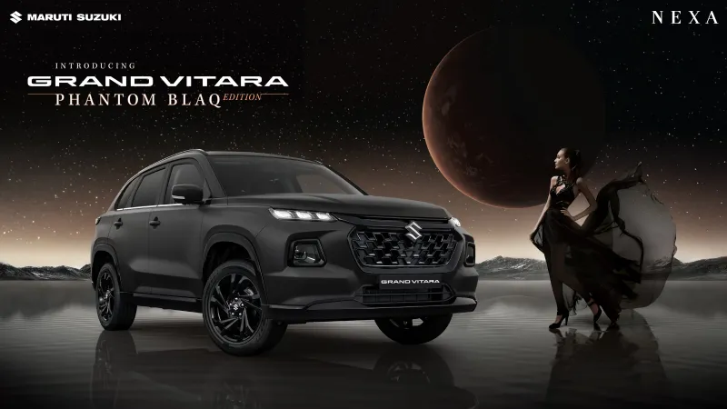 Maruti Suzuki Celebrates 10 Years of NEXA, Unveils Grand Vitara PHANTOM  BLAQ Edition