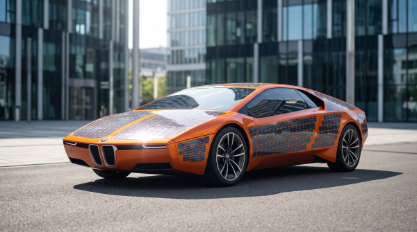 Geniale Solar-Sensation: BMW Deep Orange 17 liefert täglich 50 Kilometer Gratis-Reichweite