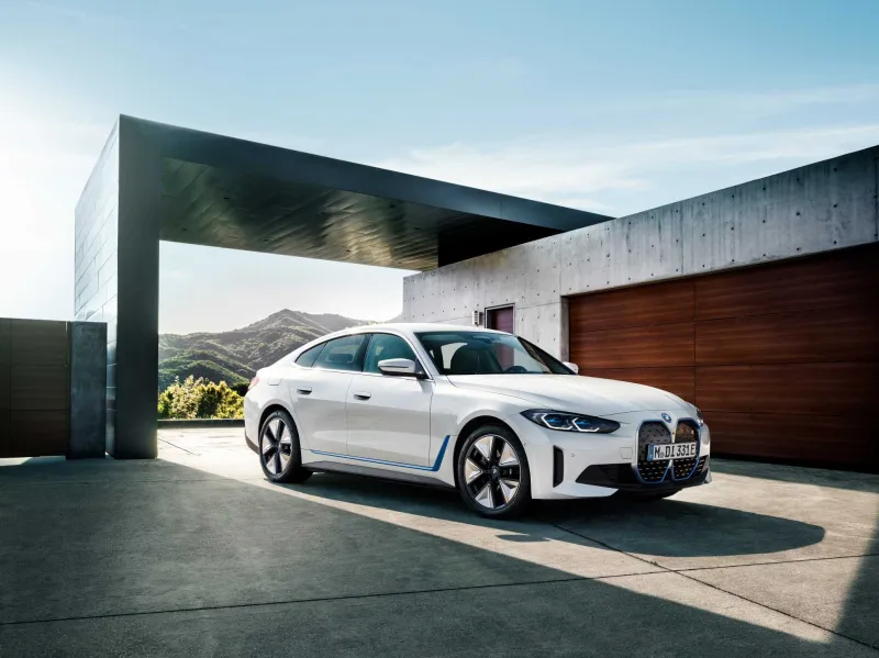The first-ever BMW i4.