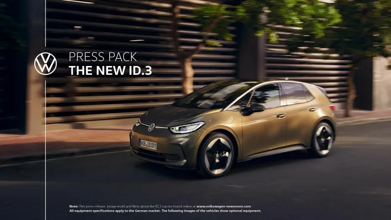 Press pack: The new ID3 | Volkswagen Newsroom