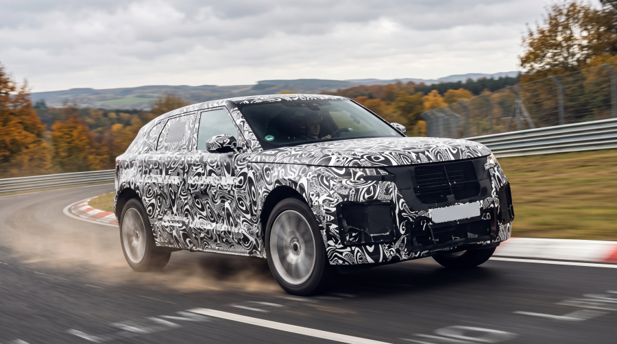 Neuer Range Rover GT: Der flache Elektro-Luxusliner beim Nürburgring erwischt