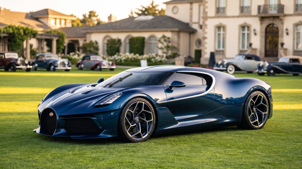 Bugatti Destrier: So verwandelt die Luxusmarke den brachialen Bolide in eine elegante W16-Skulptur