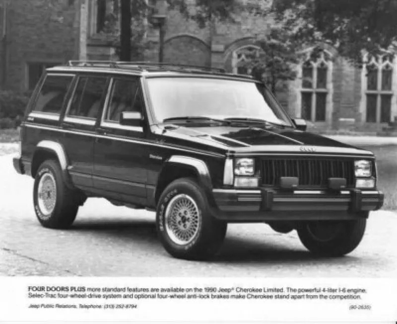 1990 Jeep Cherokee Limited Press Photo 0031 | eBay.de