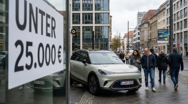 Preis-Wahnsinn 2026: Smart drückt Elektroauto-Preise unter 25.000 Euro