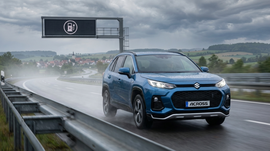 Neuer Suzuki Across (2026): Der 300-PS-Zwilling knackt die 100-Kilometer-Marke