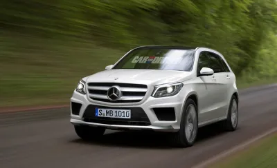 2016 Mercedes-Benz GLK-class Spied and Rendered