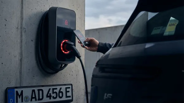 Dienstwagen daheim laden: Eine Wallbox ist top, eine andere verrät Ihr WLAN-Passwort