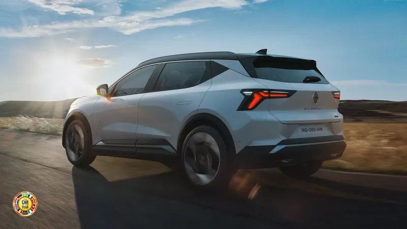 Scenic E-Tech electric voted The Car of the Year 2024 - Site media global  de Renault