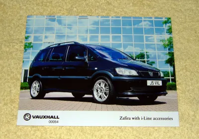 Vauxhall Zafira A Press Photo, with irmscher Styling, alloys, bodykits