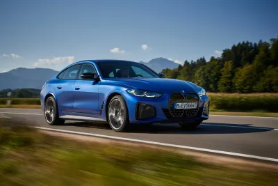 BMW i4 M50, additional imagery and footage.