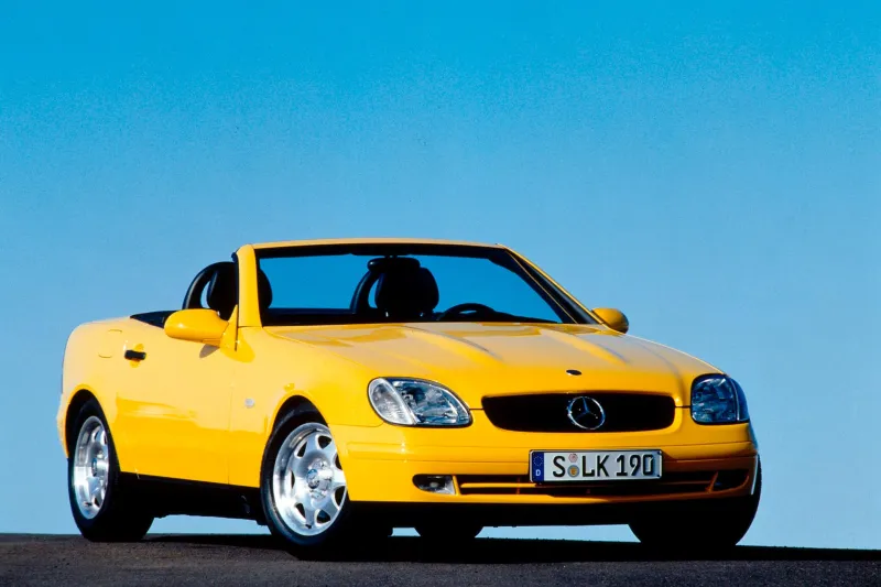 Trendsetter mit Variodach: Vor 25 Jahren begeistert der Mercedes-Benz SLK :  Mercedes-Benz Museum Stuttgart: Classic Fanseite