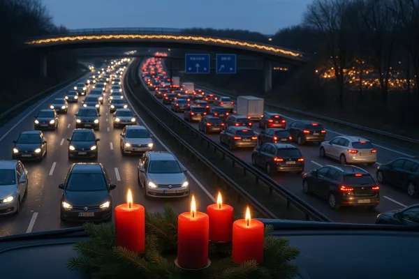 Stau-Alarm zum 1. Advent: Auf diesen Autobahnen droht Stillstand