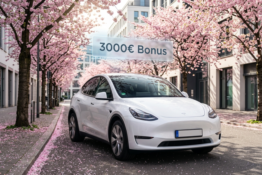 3.000 Euro Geschenk: Tesla verlängert den Mega-Rabatt bis Ende April!