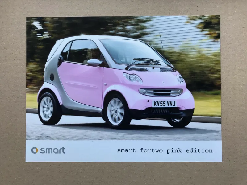 Smart Fortwo 'Pink' Edition Press Photograph | eBay UK