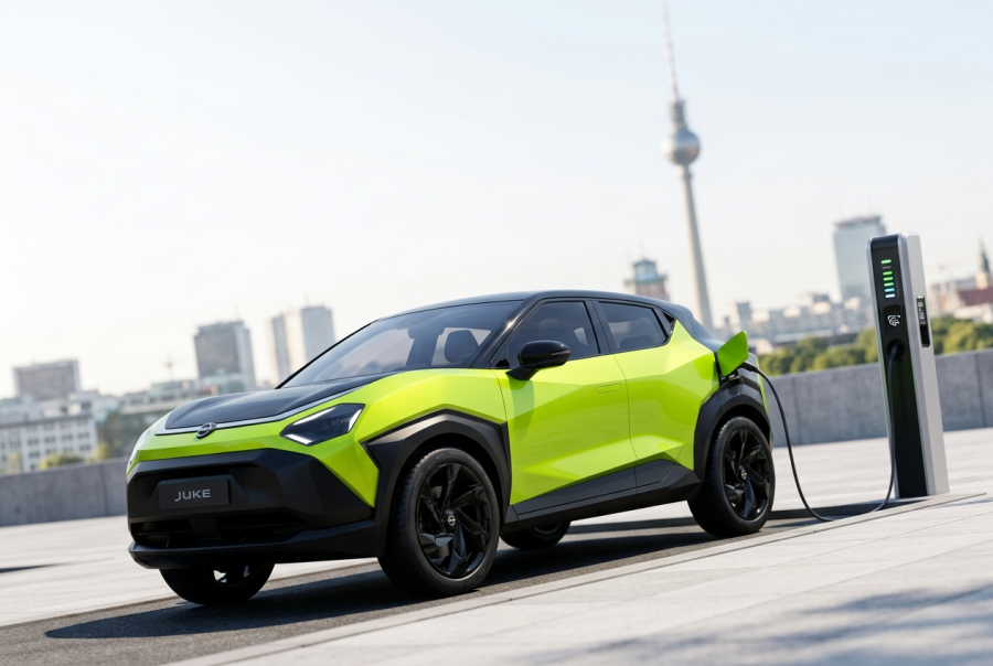 Verbrenner fliegt raus: Der neue Nissan Juke schockt mit extremem Elektro-Design!