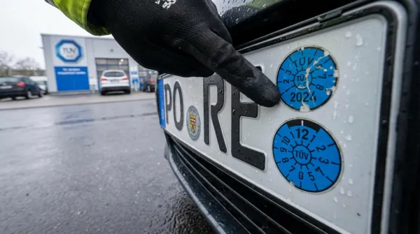 TÜV-Falle 2026: Wer diese Farbe noch auf dem Kennzeichen hat, zahlt bald drauf