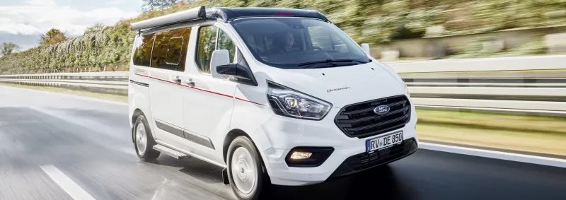 Dethleffs Globevan - Campingbus auf Ford Transit Custom Basis