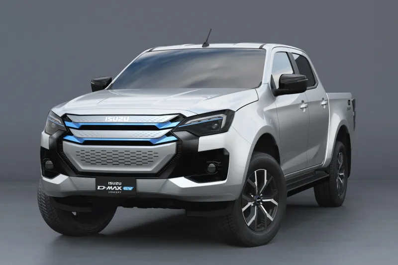 Isuzu stellt den ersten Elektro-Pickup D-MAX vor
