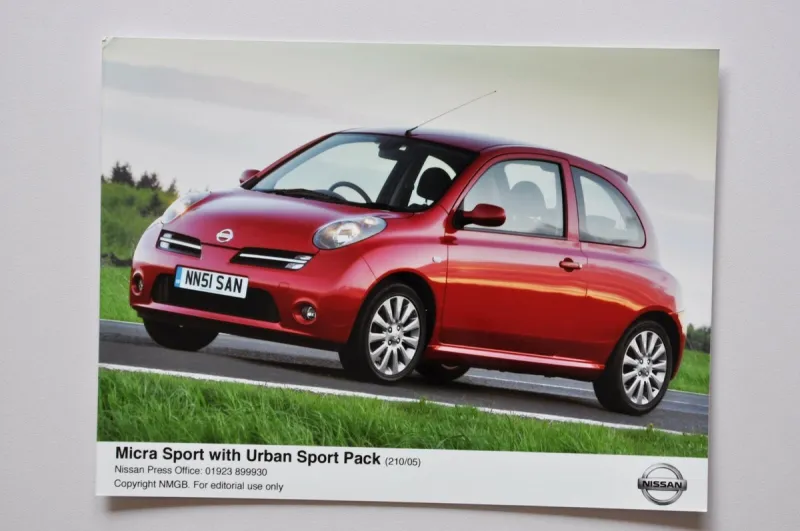 Car Press Photo - 2005 Nissan Micra Sport with Urban Sport Pack | eBay.de