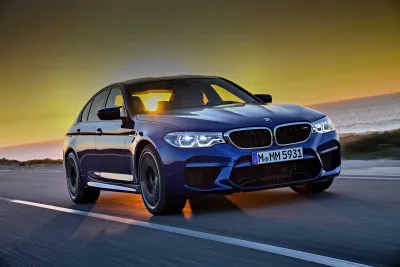 The new BMW M5.
