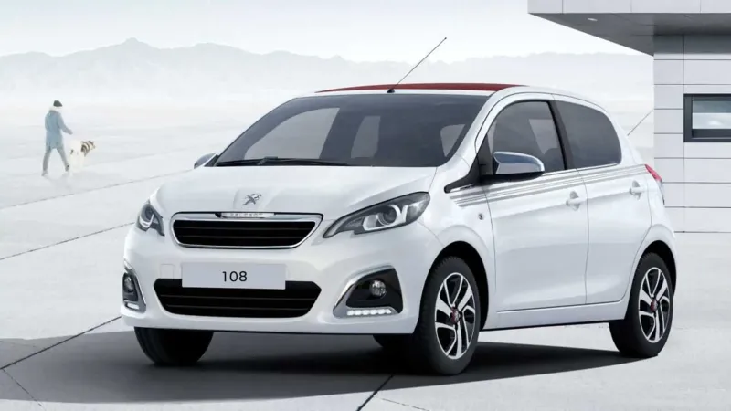 Peugeot 108 Top Collection: Sondermodell mit Stoffverdeck zu neuen  Leasingraten