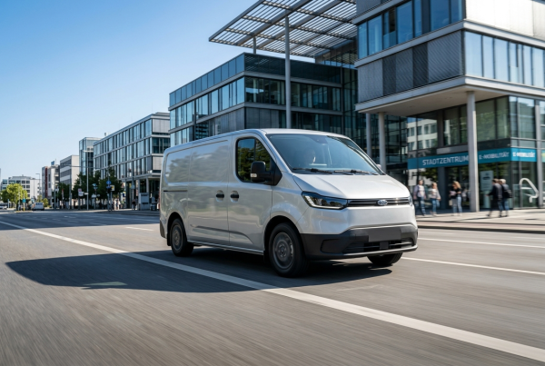 Volle Hütte, kleiner Preis: Fords neuer E-Transporter kommt aus China