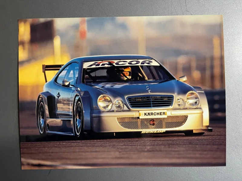 2000 Mercedes-Benz CLK DTM Coupe Press Photo Foto - RARE Awesome Frameable  L@@K | eBay UK