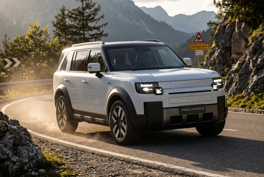 Vergessen Sie Land Rover! Der neue Freelander 8 ist ein kantiges China-Biest mit 800-Volt-Technik