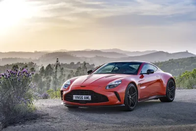 Aston Martin Vantage – Cosmos Orange – Spain Photography -