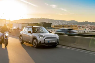 The all-electric MINI Aceman: Everyday hero and adventure companion.
