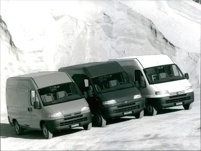 Citroen Jumper Fiat Ducato Peugeot Boxer Vintage Press Photo : Amazon.de:  Home & Kitchen