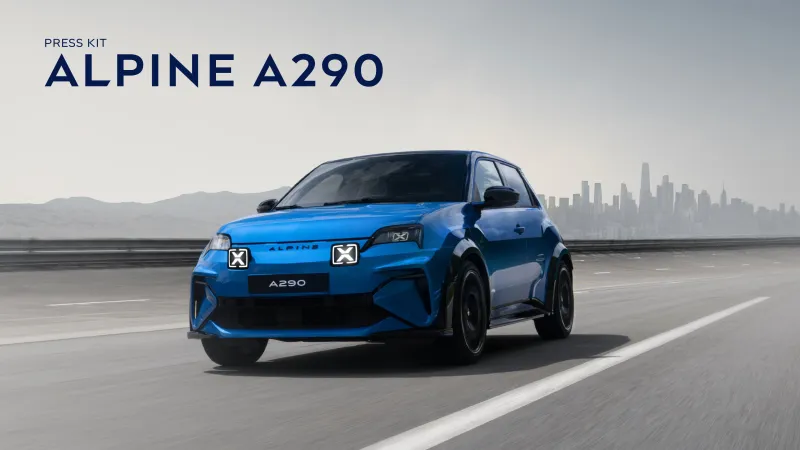 Alpine A290, the hot hatch for the electric age - Site media global de  Alpine