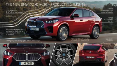 The all-new BMW X2 and the first-ever BMW iX2.