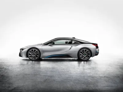 The BMW i8.